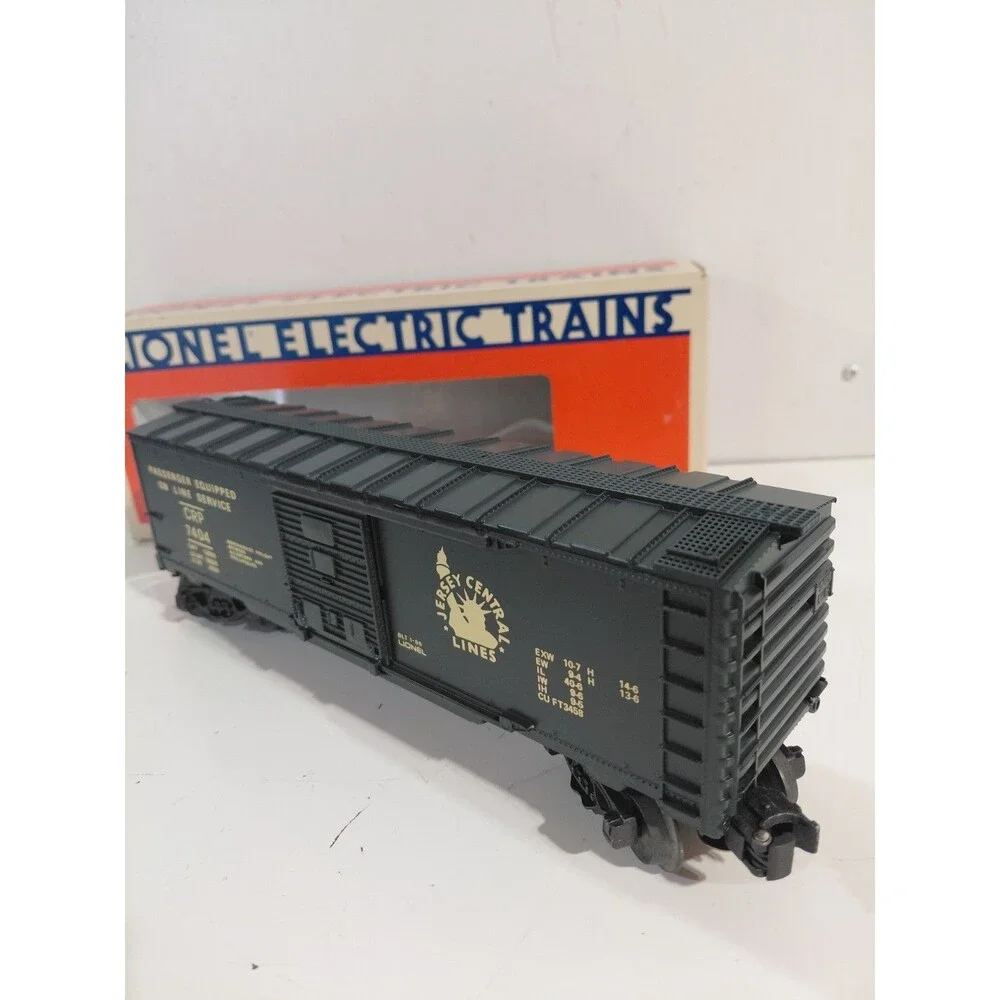 Lionel 6-7404 Train O Gauge Model Railroad Jersey Central Lines Boxcar w/Box
